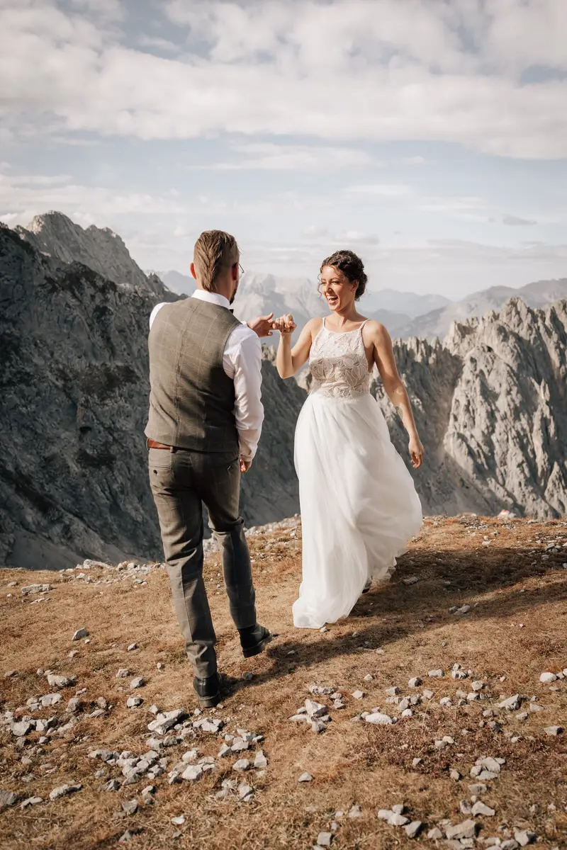 Elopement Hochzeit Berghochzeit Bayern Wedding, Fotograf Stefanie Fleischmann
